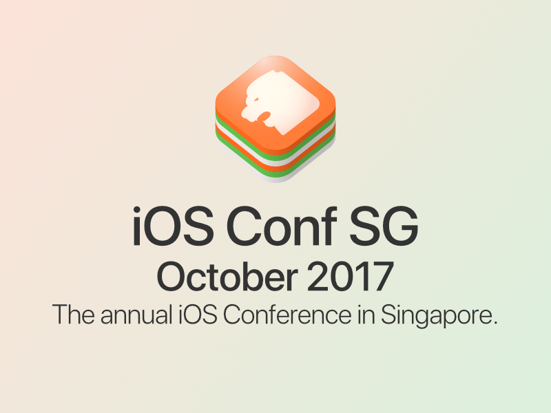 iOS Conf SG 2017 logo proposal