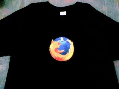 Firefox Black T-Shirt