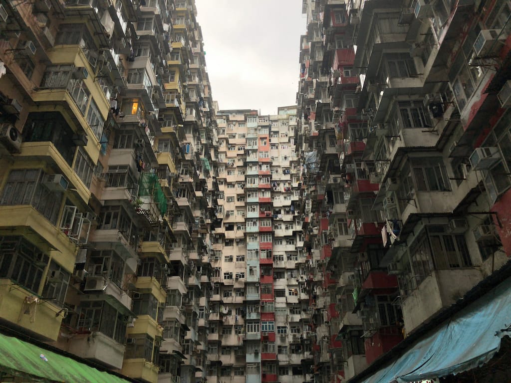 Yick Fat Building in Hong Kong