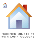 modified Winstripe Home icon, applied with Luna colours