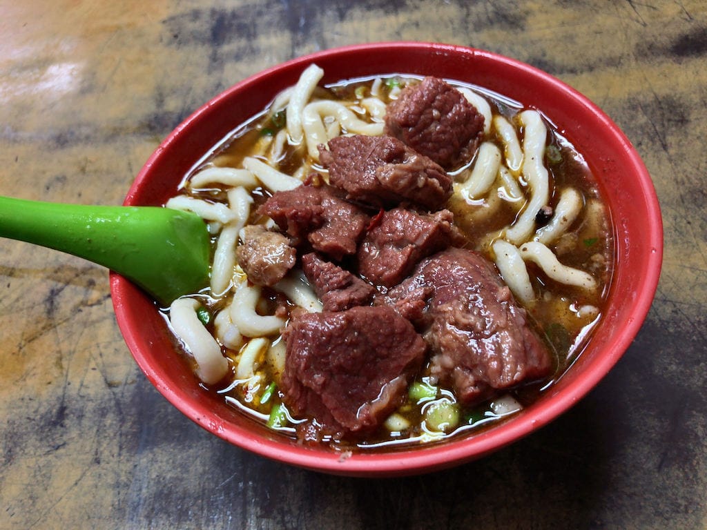 Beef noodle in Taipei, Taiwan