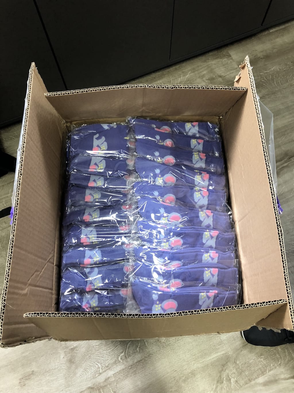 Elephant socks in a box, from Fuzhou Firebird Sporting Goods Co., Ltd.