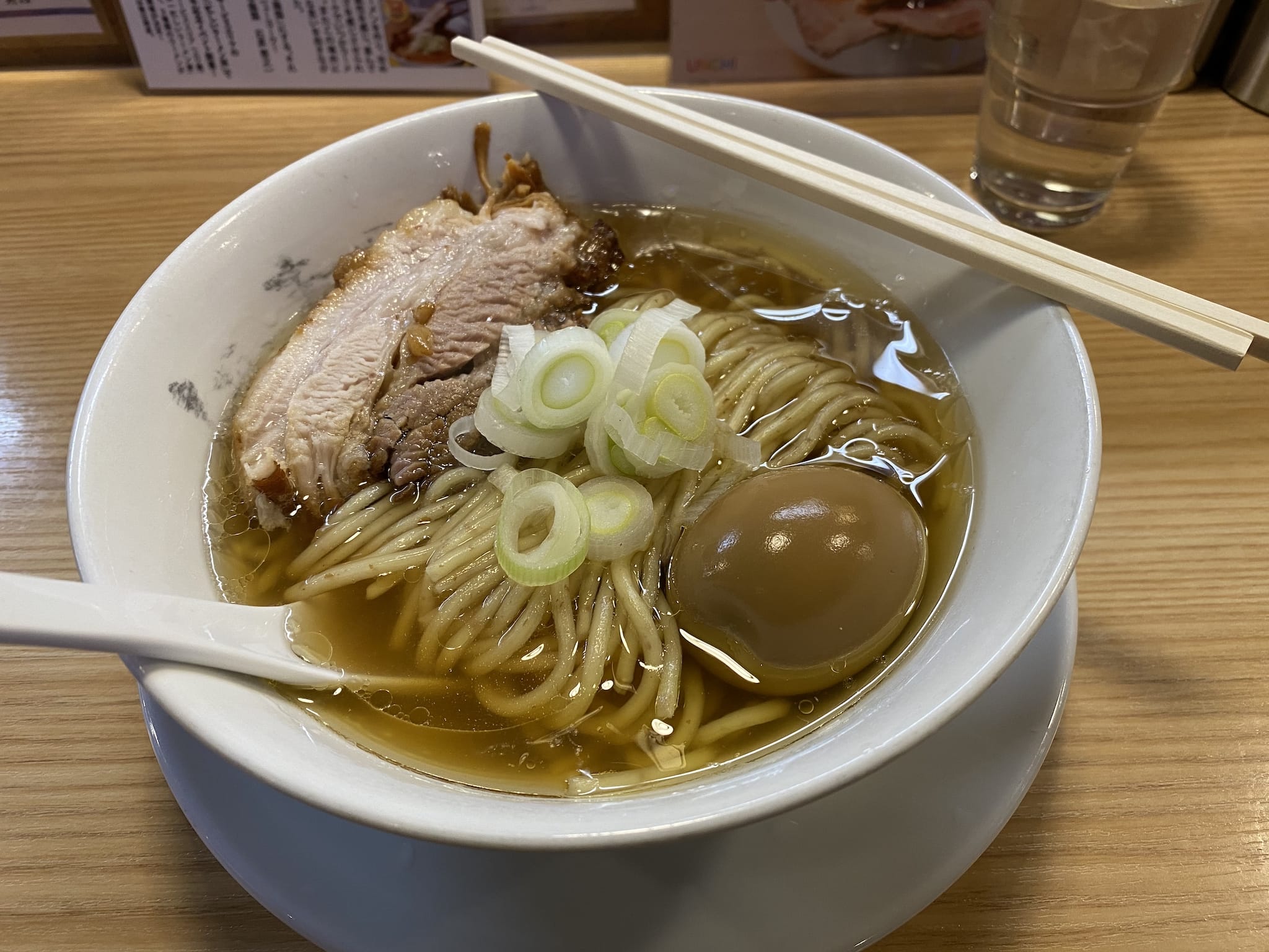 Macro ramen from Jinrui Mina Menrui, Osaka