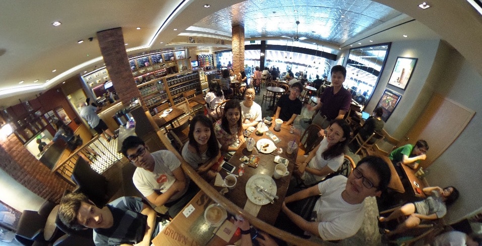 So many people #theta360