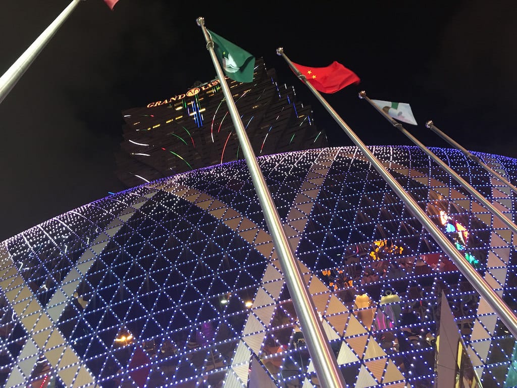 Grand Lisboa hotel and casino in Macau