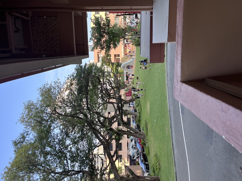 Park and playground in New Bahru, Singapore