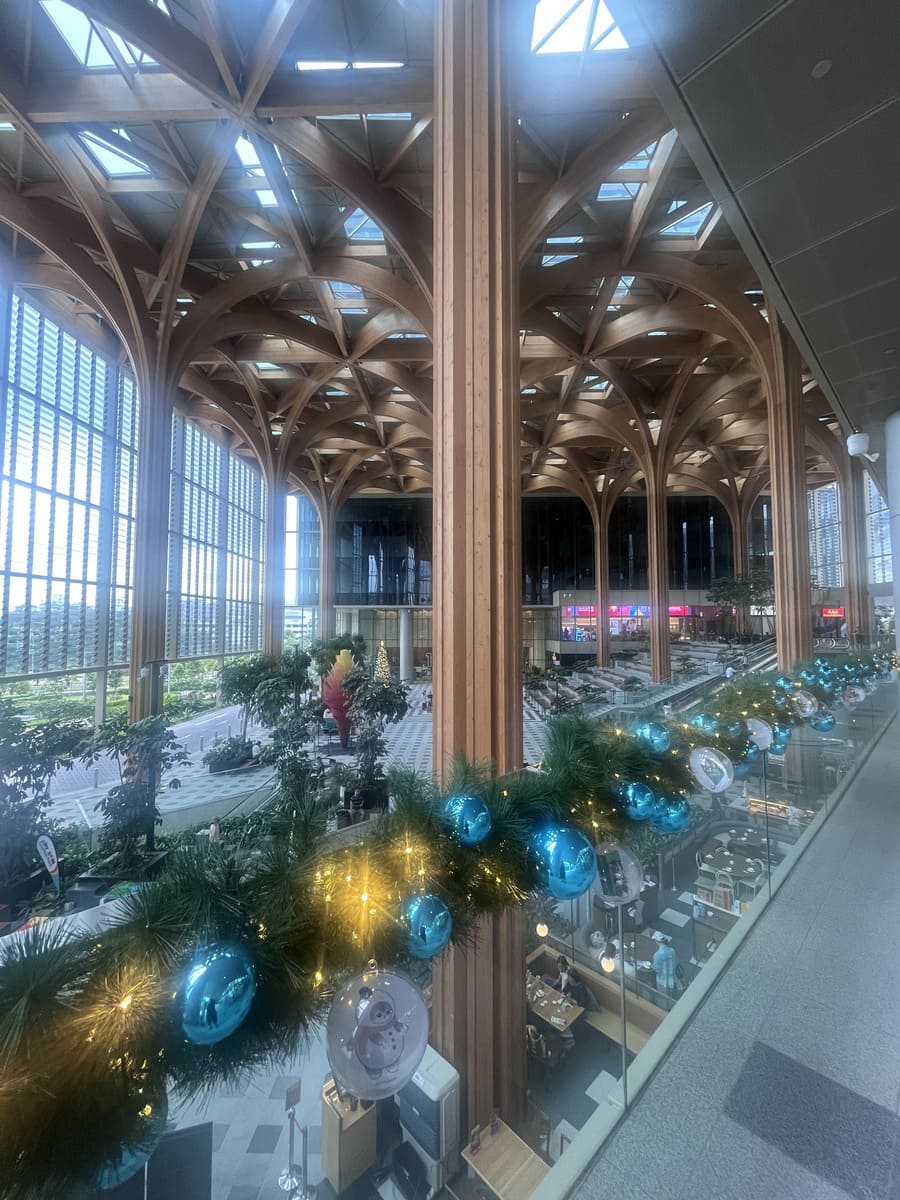 Singapore Science Park, Geneo, with Christmas decorations