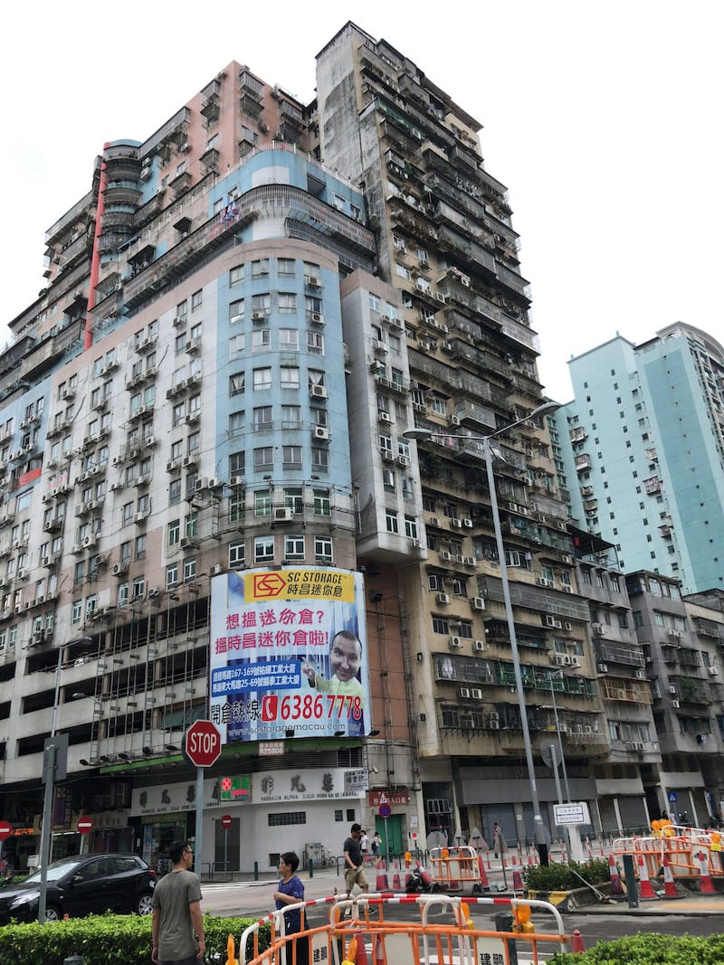 Stacking buildings again, in Macau