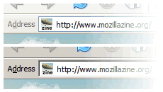 'Address' label of the Location bar in Mozilla Firefox, on Windows Luna and Classic