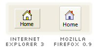two Home buttons, one is from Internet Explorer 3, the other is from Mozilla Firefox 0.9