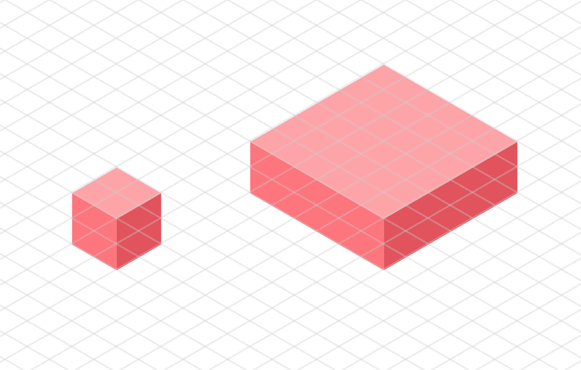 Isometric cubes