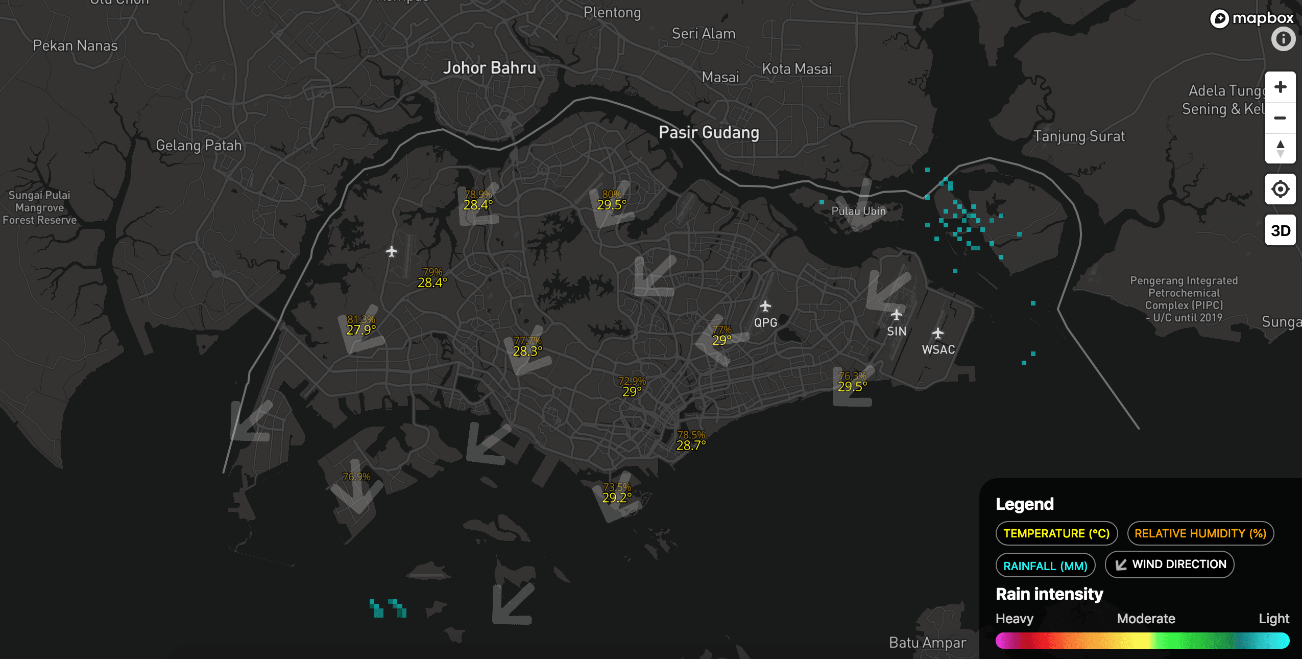 Check Weather SG sneak peek showing clouds and weather information