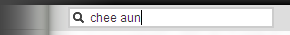 Search form with 'chee aun' typed into the textbox, on the Death Note online web site