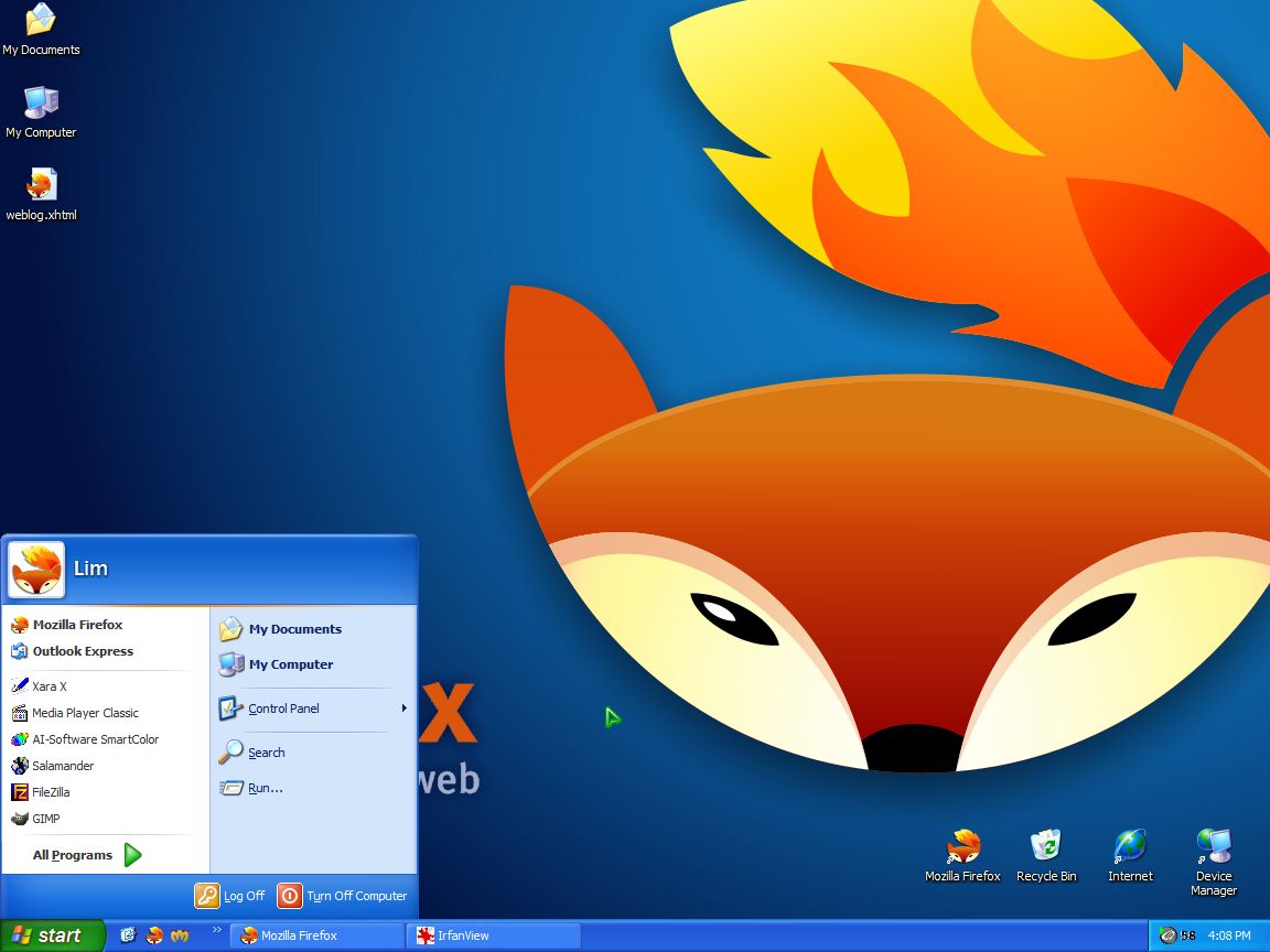 fire fox windows xp